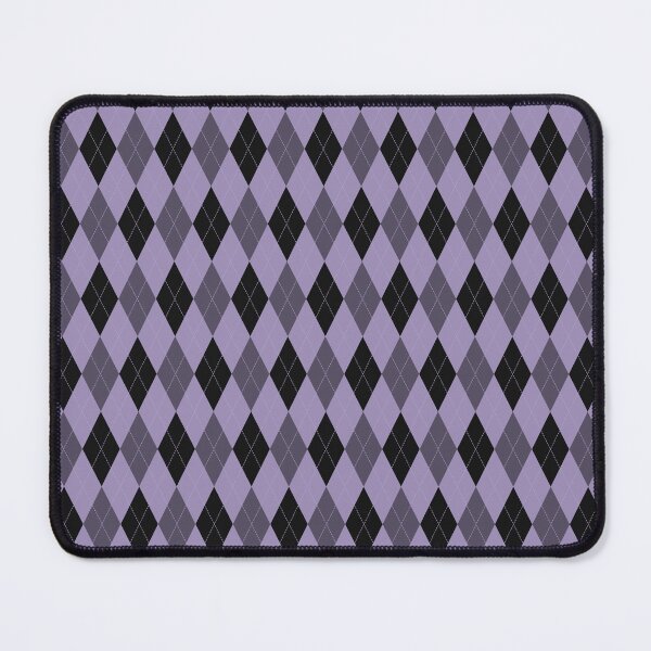 Item preview, Black And Lilac Argyle Pattern designed and sold by pattern-archive.