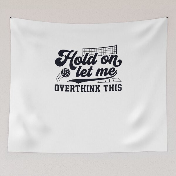 Item preview, Volleyball Player Overthinking Game Humor designed and sold by snowry.