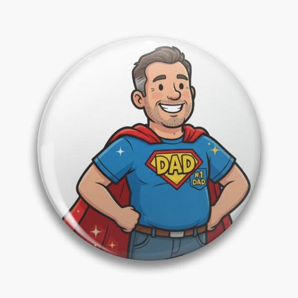 Item preview, Super Dad Superhero designed and sold by Crackio.