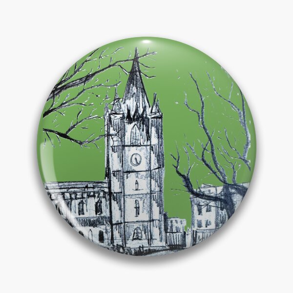 Item preview, St. Patrick's Cathedral, Dublin | Graphite and Charcoal designed and sold by miguelfra.artwork.