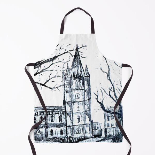 Item preview, St. Patrick's Cathedral, Dublin | Graphite and Charcoal designed and sold by miguelfra.artwork.