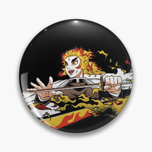Item preview, Flame Hashira Rengoku Anime Nike Swoosh Mashup Graphic designed and sold by Andruzito.