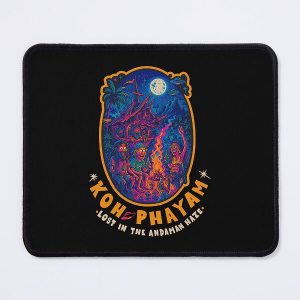 Item preview, Koh Phayam Thailand Andaman Psychedelic Beach designed and sold by Boogosh.