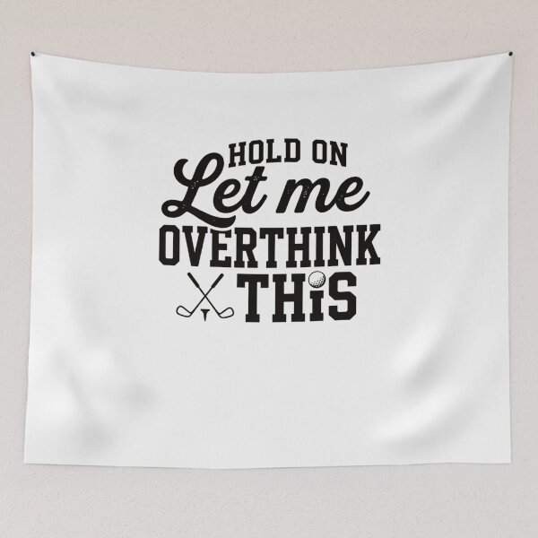 Item preview, Let Me Overthink This Golf Shot Funny Golfer designed and sold by snowry.