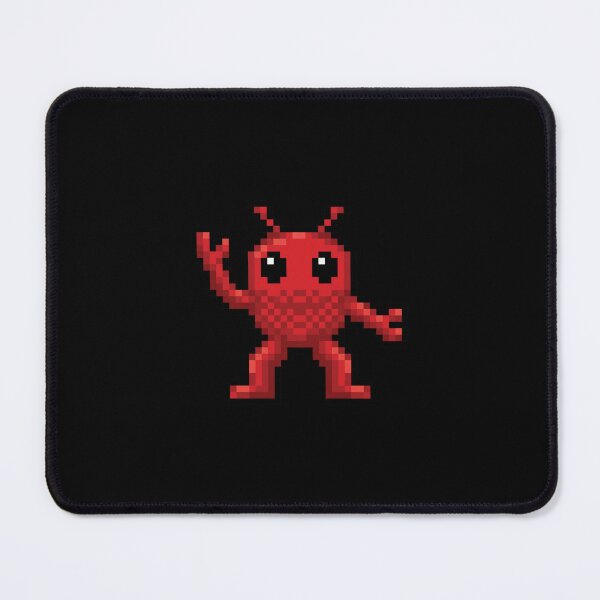 Item preview, Retro Red Space Invader Alien Game Pixel Art designed and sold by Rokoyo Prints.