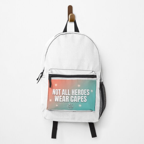 Item preview, Not All Heroes Wear Capes - Teacher Nurse Appreciation Gift, Healthcare Hero Quote, Motivational Design for Educators and Medical Staff designed and sold by Petringo.