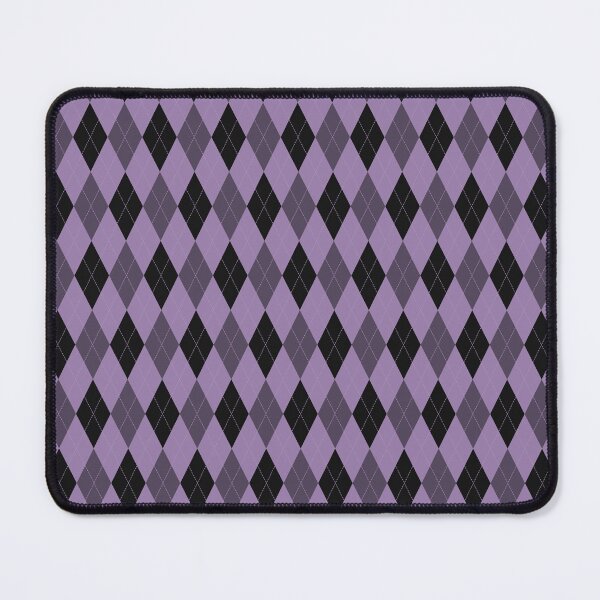 Item preview, Black And Purple Argyle Pattern designed and sold by pattern-archive.