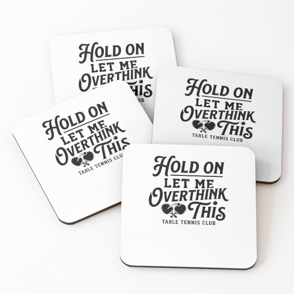 Item preview, Hold On Let Me Overthink This Table Tennis Club designed and sold by snowry.
