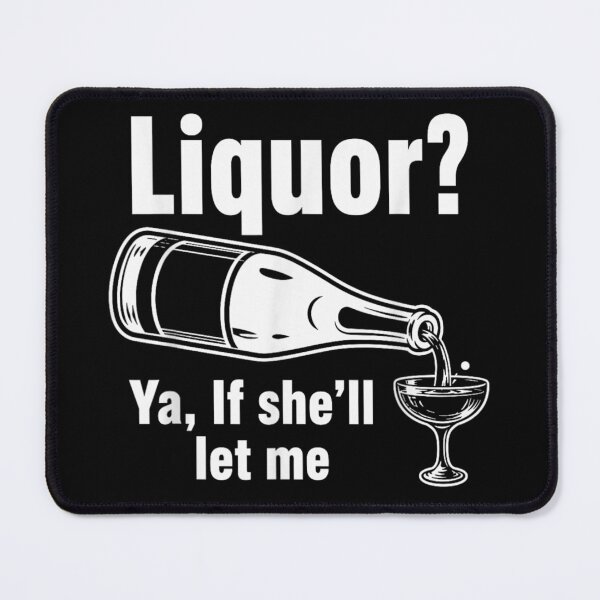 Item preview, Funny Liquor Pun Vintage Bottle Illustration Sarcastic Drinking Humor Party Art designed and sold by EricCotanori.