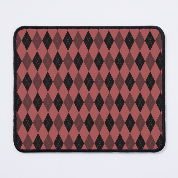 Item preview, Black And Red Argyle Pattern designed and sold by pattern-archive.