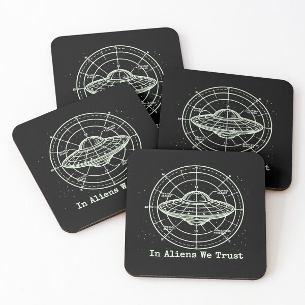 Item preview, RESIDENT ALIEN In Alien We Trust designed and sold by ALL ART .