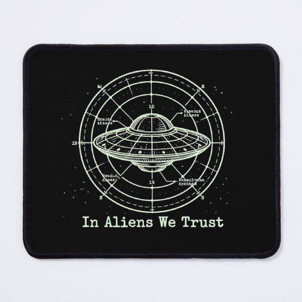 Item preview, RESIDENT ALIEN In Alien We Trust designed and sold by ALL ART .