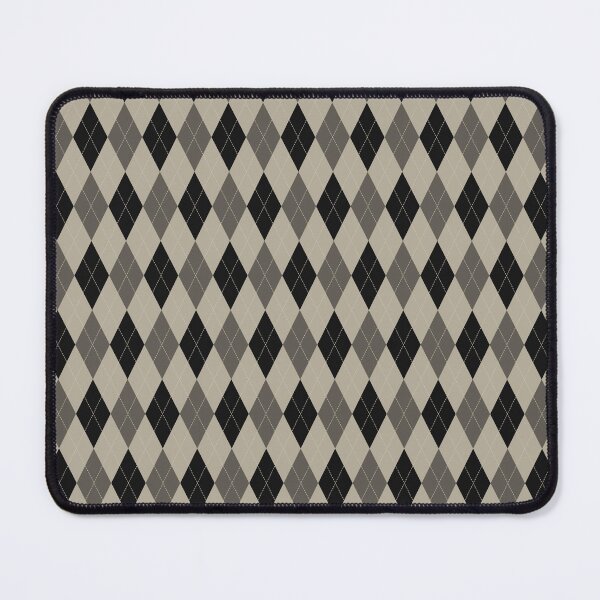 Item preview, Black And Sand Argyle Pattern designed and sold by pattern-archive.