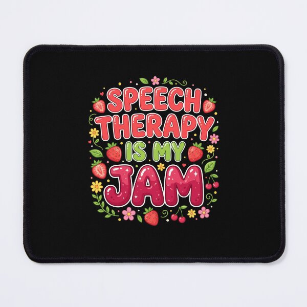 Item preview, Speech Therapy Is My Jam Speech Language Pathologist SLP Gift designed and sold by SofenArt.