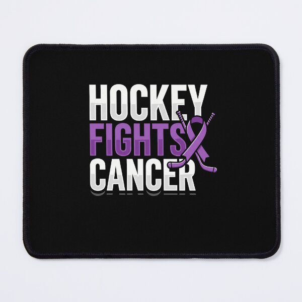 Item preview, Hockey Fights Cancer Awareness Hockey Supporter Survivor designed and sold by SofenArt.