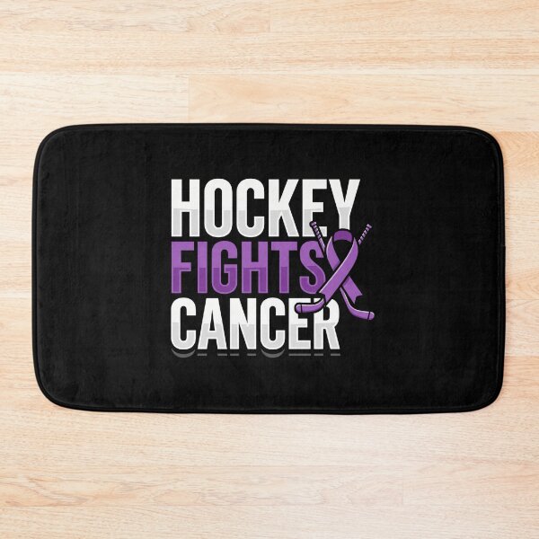 Item preview, Hockey Fights Cancer Awareness Hockey Supporter Survivor designed and sold by SofenArt.