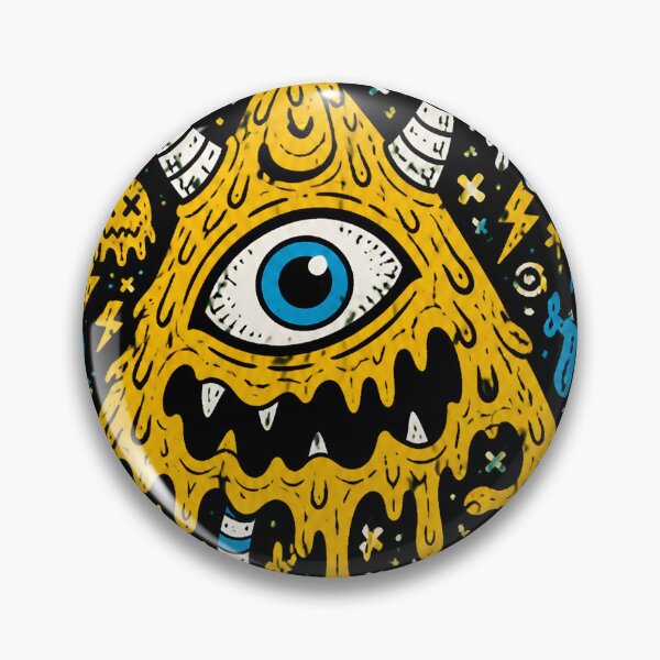 Item preview, Weirdcore Mystic Eye Monster designed and sold by ZetaDream.