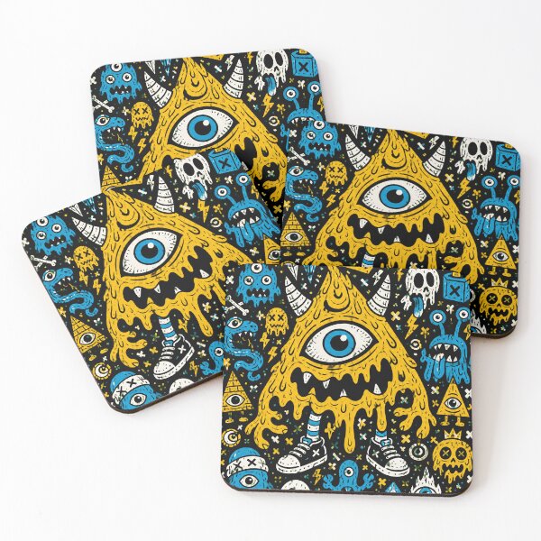 Item preview, Weirdcore Mystic Eye Monster designed and sold by ZetaDream.