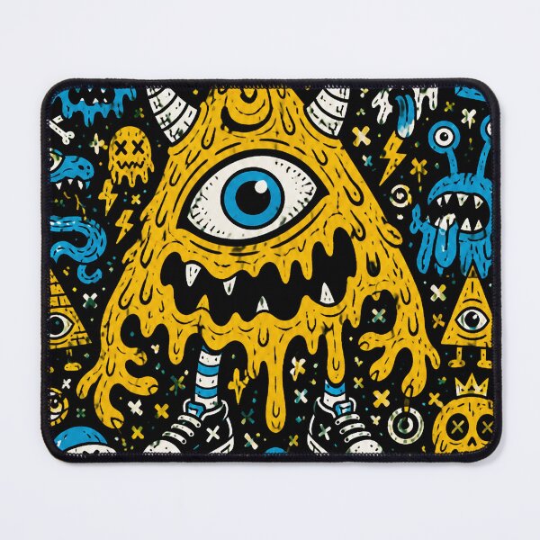 Item preview, Weirdcore Mystic Eye Monster designed and sold by ZetaDream.