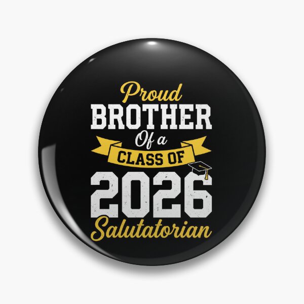 Item preview, Proud Brother Of A Class Of 2026 Salutatorian Graduation Family Academic Achievement designed and sold by SofenArt.