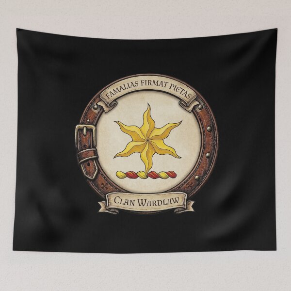 Item preview, Clan Wardlaw Crest designed and sold by BagTown Clans.