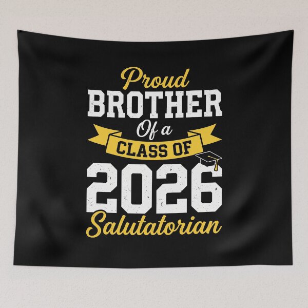 Item preview, Proud Brother Of A Class Of 2026 Salutatorian Graduation Family Academic Achievement designed and sold by SofenArt.