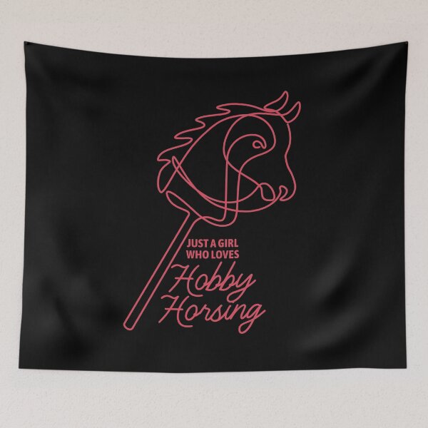 Item preview, Just a girl who loves hobby horsing | fun sports designed and sold by Halfstone.