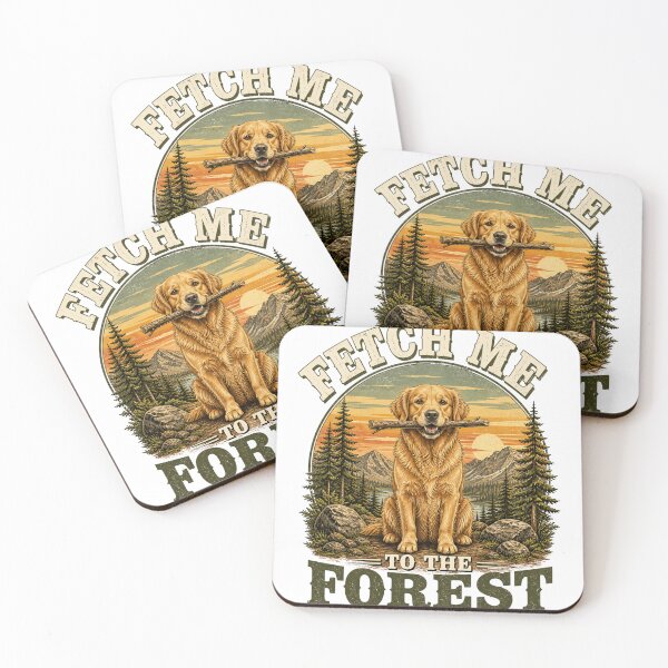 Item preview, Outdoor Dog Retriever Forest Fetch Me designed and sold by faridman.