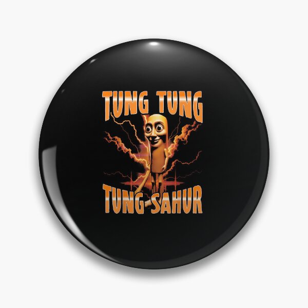 Item preview, Surreal Italian Brainrot Meme Tung Tung Tung Sahur designed and sold by TrashyTrashyPc.