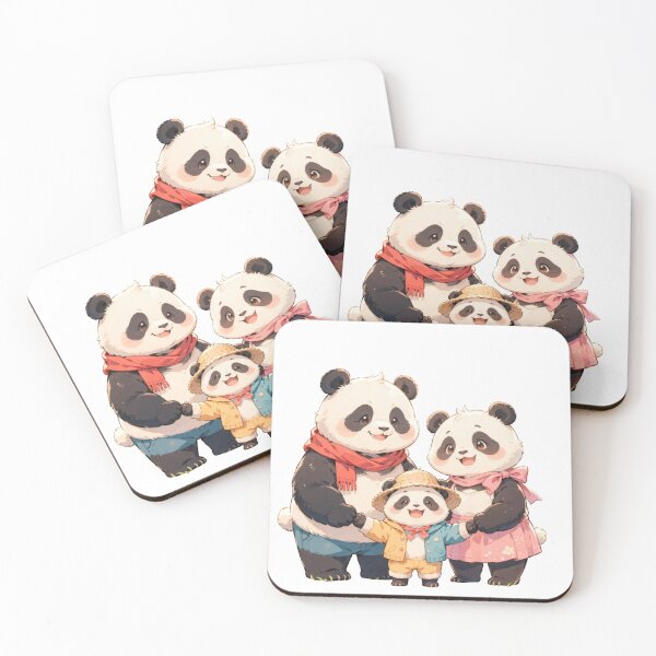 Item preview, family panda designed and sold by RiverFong.