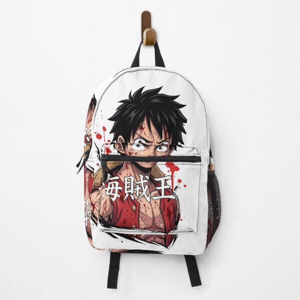 Item preview, Anime Pirate Warrior Shirt – Battle Damaged Hero, Adventure Anime Design designed and sold by lamiarte.