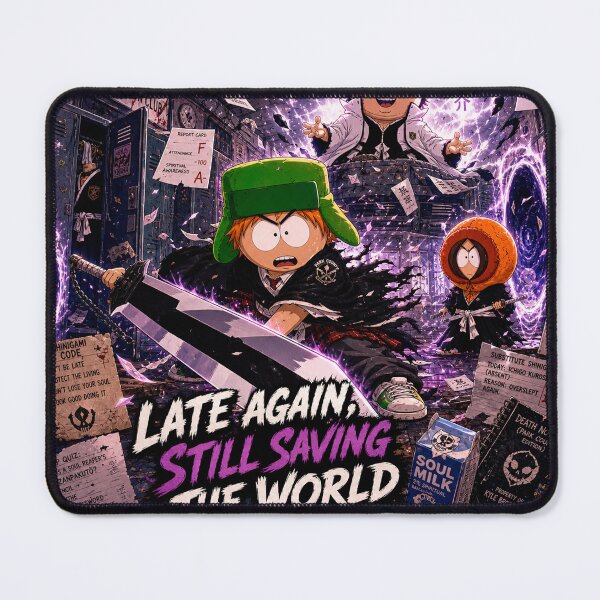 Item preview, South Park x Bleach Mashup – Soul Reaper Late Pass designed and sold by Walli's.