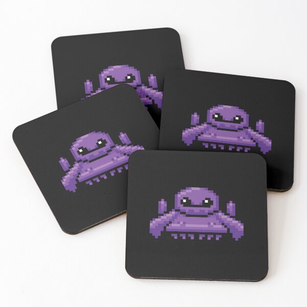 Item preview, Purple Space Invader Retro Arcade Game Alien designed and sold by Rokoyo Prints.