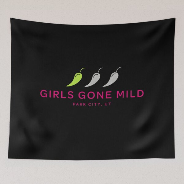 Item preview, Retro Girls Gone Mild Park City Utah Pink Chili Pepper Adventure Design designed and sold by DaphoLatara.
