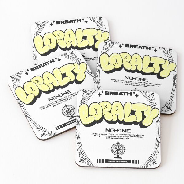 Item preview, Loyalty Breezy - Underground Streetwear Typography Art designed and sold by RumiRogue.