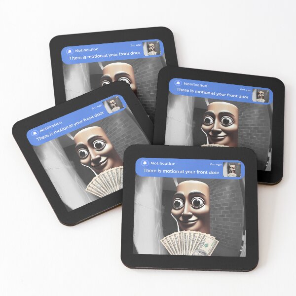 Item preview, There Is Motion At Your Front Door Tung Tung Tung Sahur Meme designed and sold by TrashyTrashyPc.