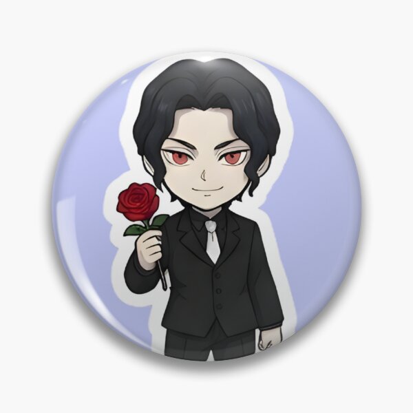 Artikelvorschau, Muzan Kibutsuji Chibi Sticker Pack Art entworfen und verkauft von Innova_Creations.
