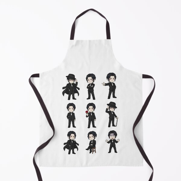 Item preview, Muzan Kibutsuji Chibi Sticker Pack Art designed and sold by Innova_Creations.