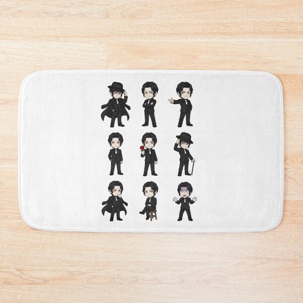 Item preview, Muzan Kibutsuji Chibi Sticker Pack Art designed and sold by Innova_Creations.