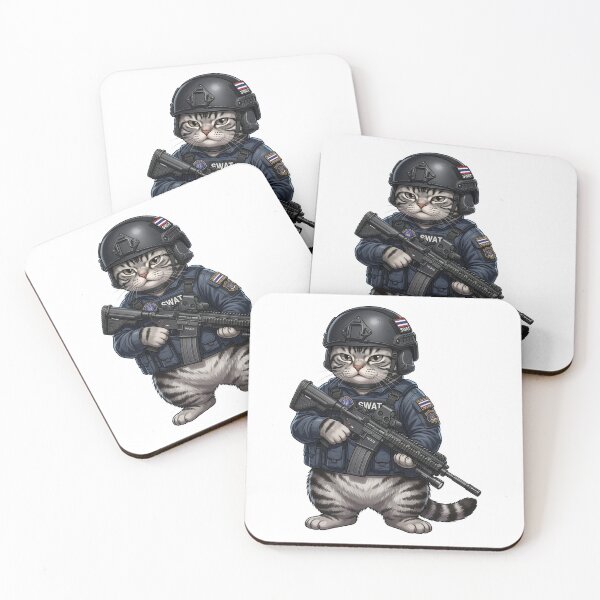 Item preview, Royal Thai Police SWAT CAT  designed and sold by RAWLIFEGRAPHIC.