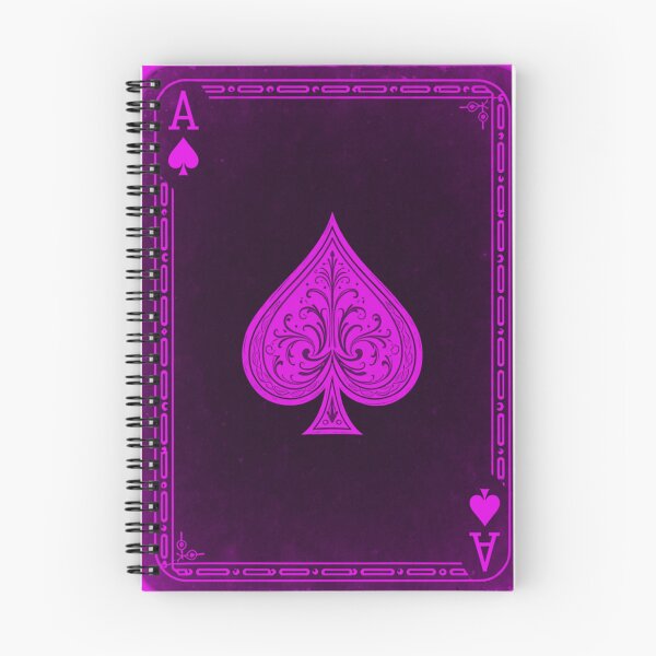 Item preview, Neon Pink Ace of Spades designed and sold by HiddenLoot.