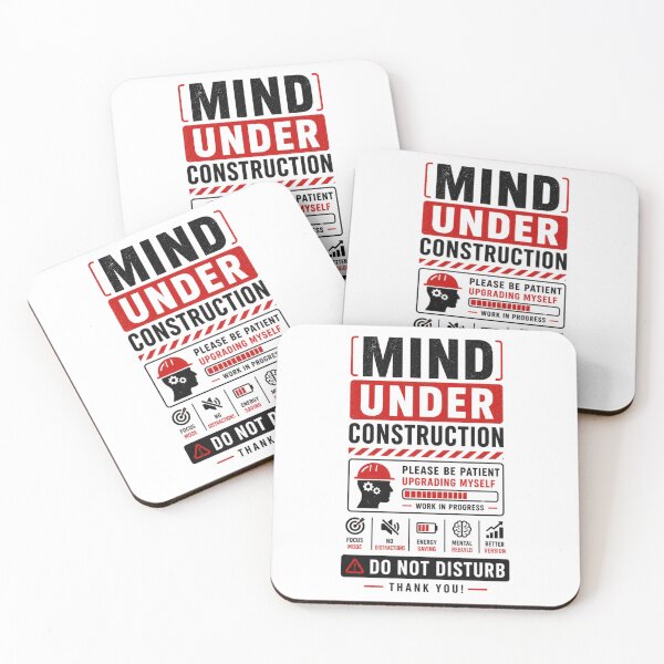 Item preview, Mind Under Construction - because growth takes time. designed and sold by DomKo10.