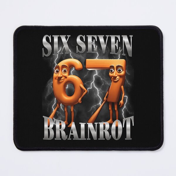 Item preview, Funny 67 Italian Brainrot Tung Tung Sahur Six Seven Meme designed and sold by TrashyTrashyPc.