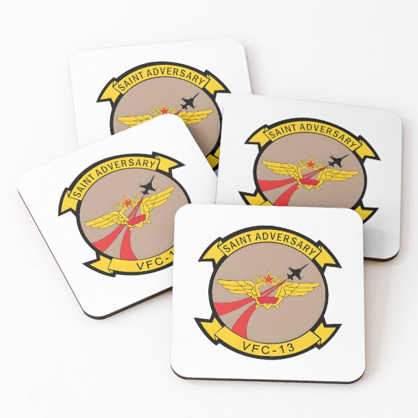 Item preview, Official Insignia of Fighter Squadron Composite Thirteen (VFC-13) "Saints" designed and sold by CharlieDesings.