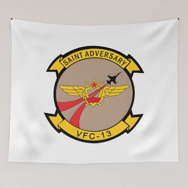 Item preview, Official Insignia of Fighter Squadron Composite Thirteen (VFC-13) "Saints" designed and sold by CharlieDesings.