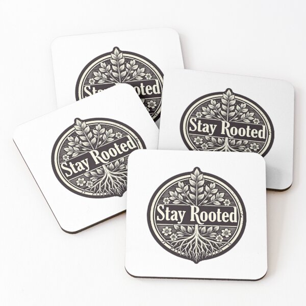 Item preview, Stay Rooted Tree Vintage Nature Botanical Art designed and sold by ThefadedEra.