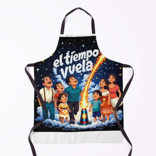 Item preview, El tiempo Vuela designed and sold by KaroGaiaArt.
