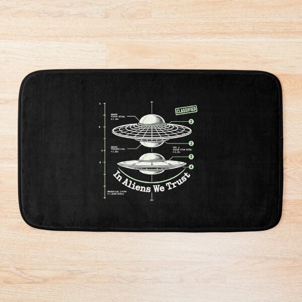 Item preview, RESIDENT ALIEN In Alien We Trust designed and sold by ALL ART .