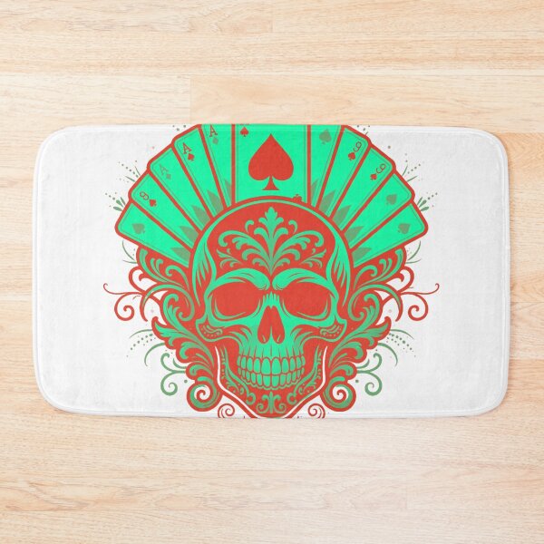 Item preview, Sugar Skull Poker Fan designed and sold by HiddenLoot.