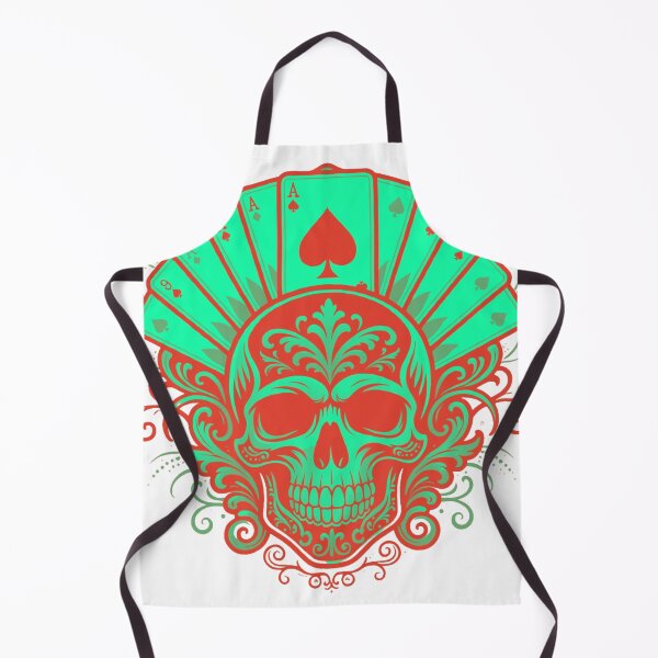 Item preview, Sugar Skull Poker Fan designed and sold by HiddenLoot.